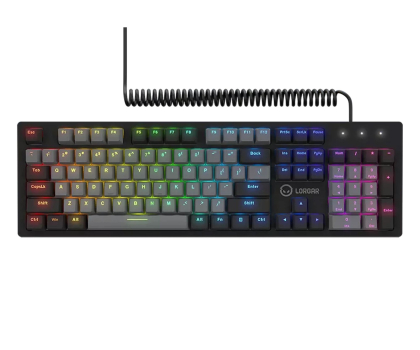 Klawiatura Lorgar Azar 514 RGB Czarna LRG-GK514B-US